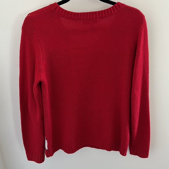 Christmas Snowman Womens Holiday Sweater size small - Picture 4 of 6